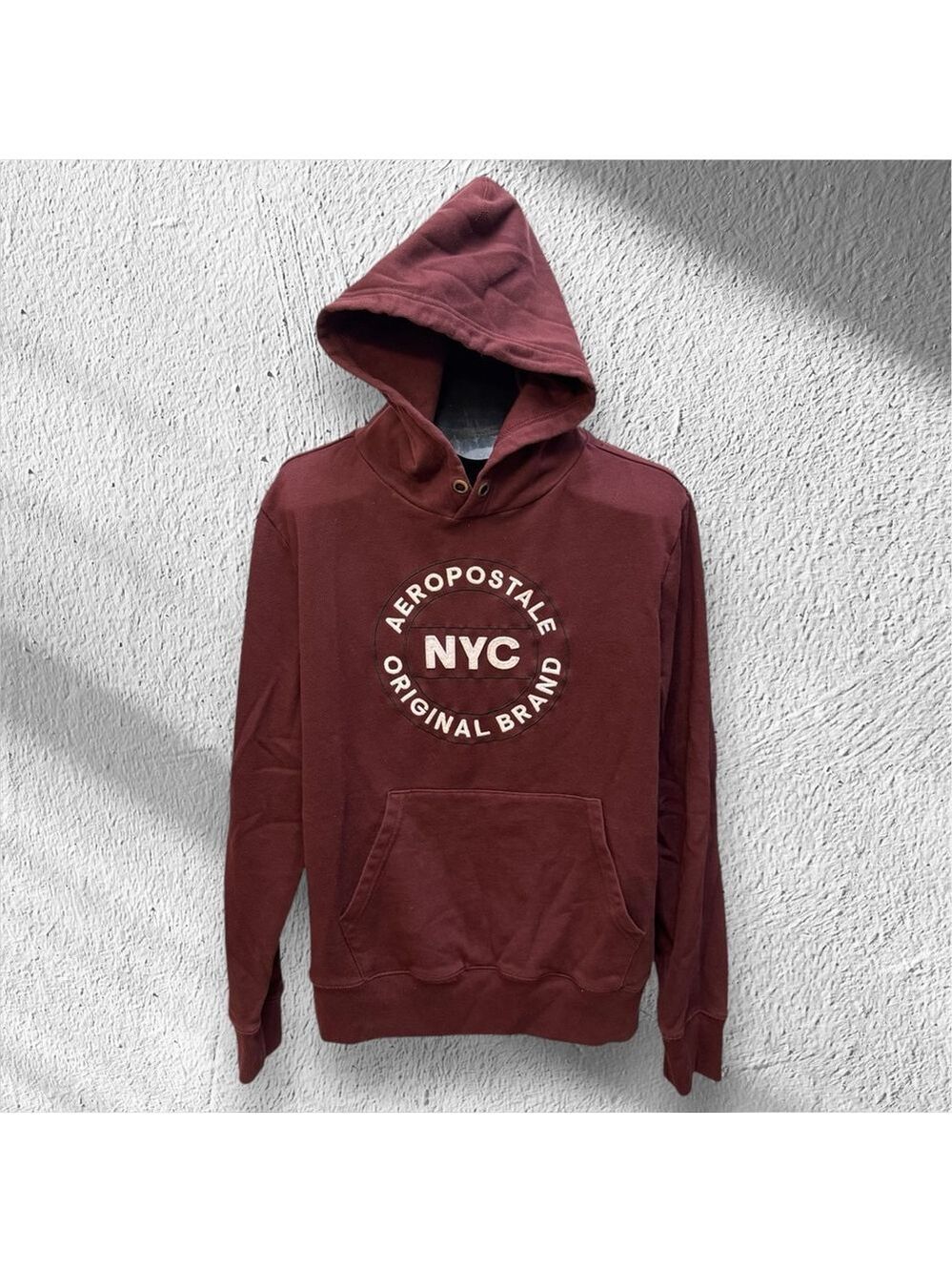 Men's Aeropostale Hoodie Size M Maroon